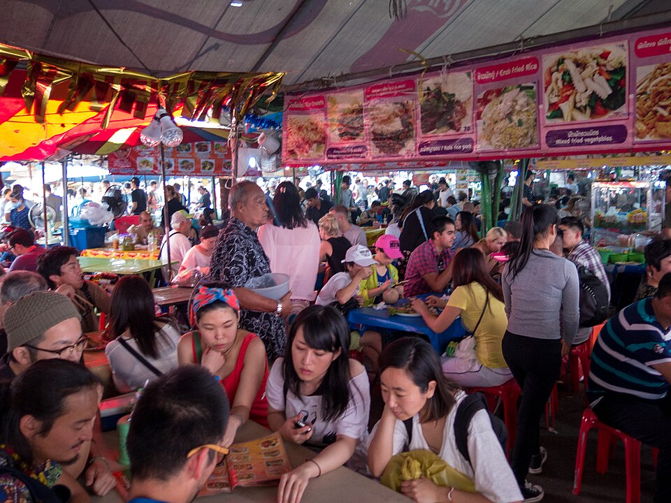 A photograph of Chatuchak Weekend Market