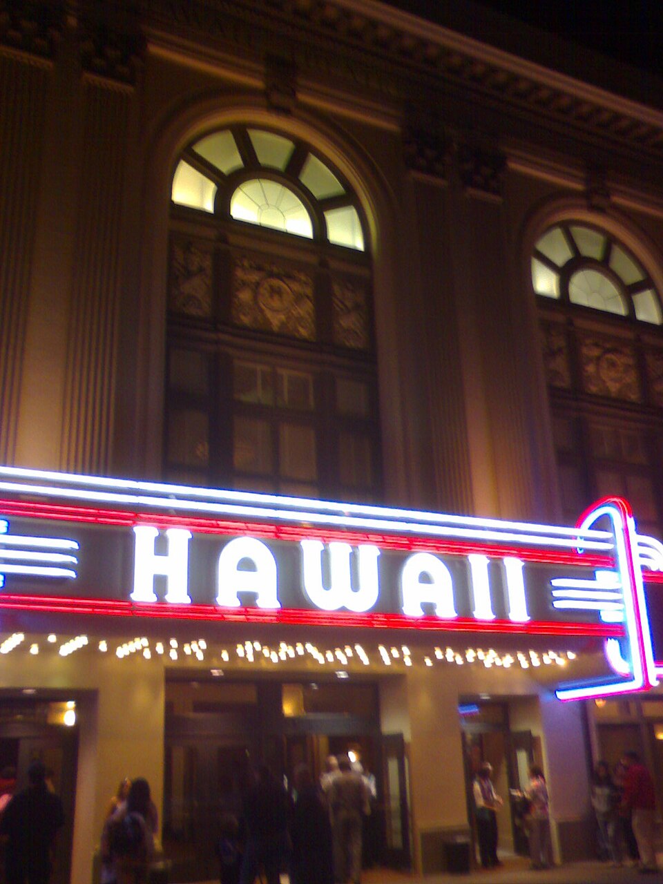 A photograph of Hawaii Theatre