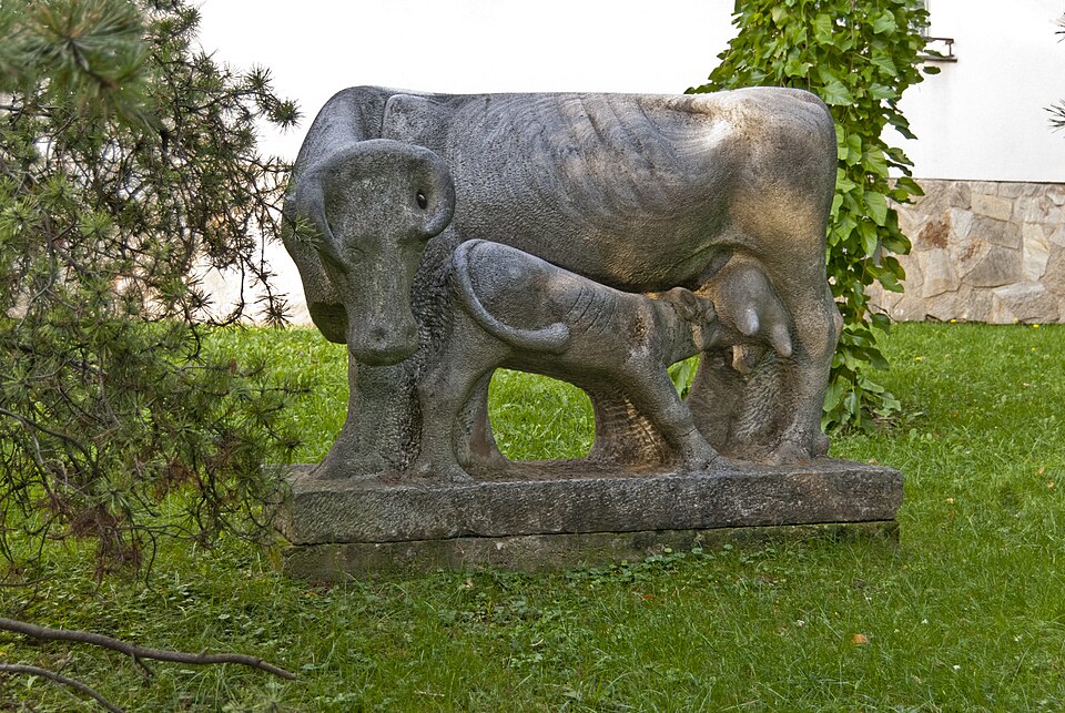 Kuh und Kalb