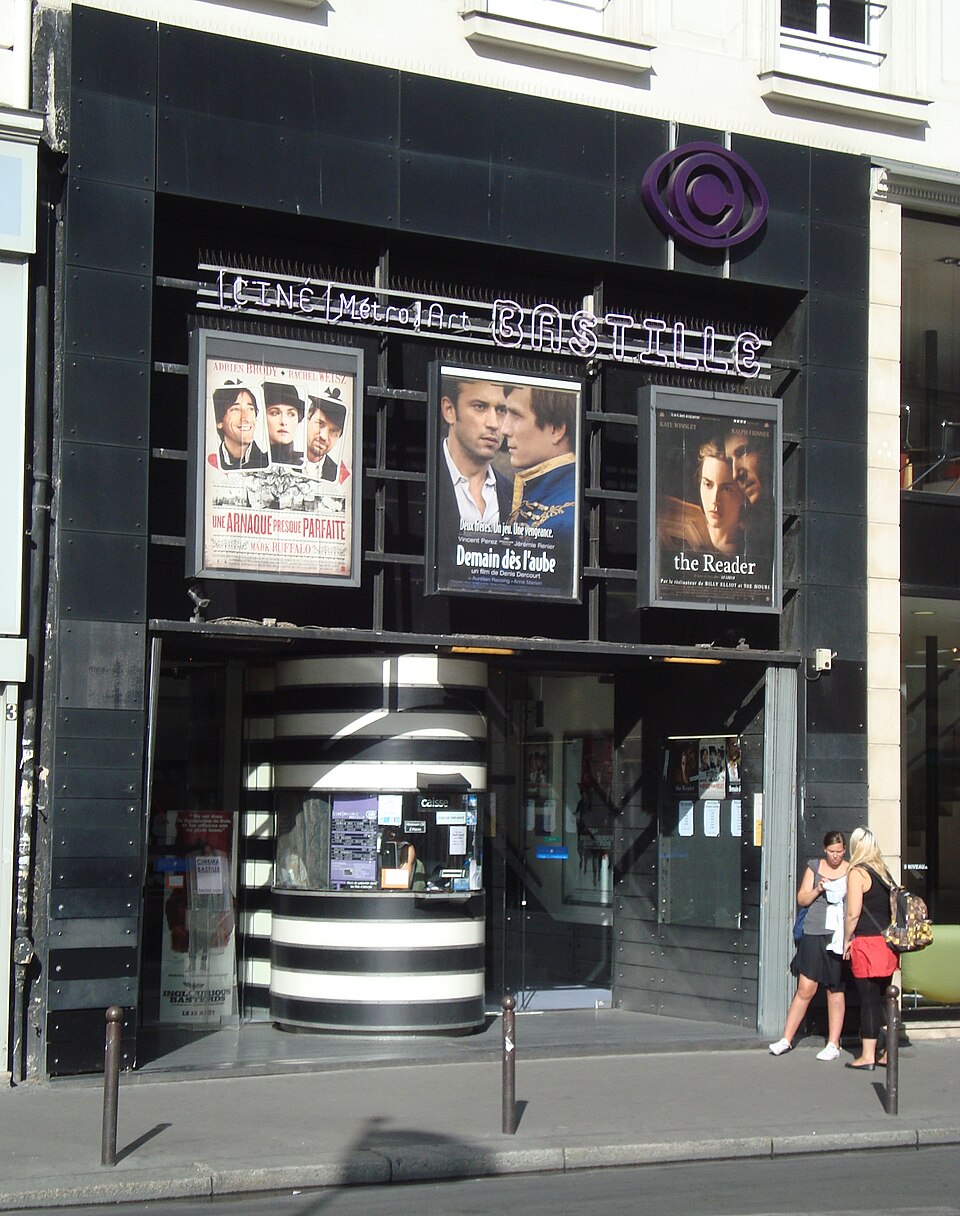 A photograph of MK2 Bastille (côté Faubourg Saint-Antoine)