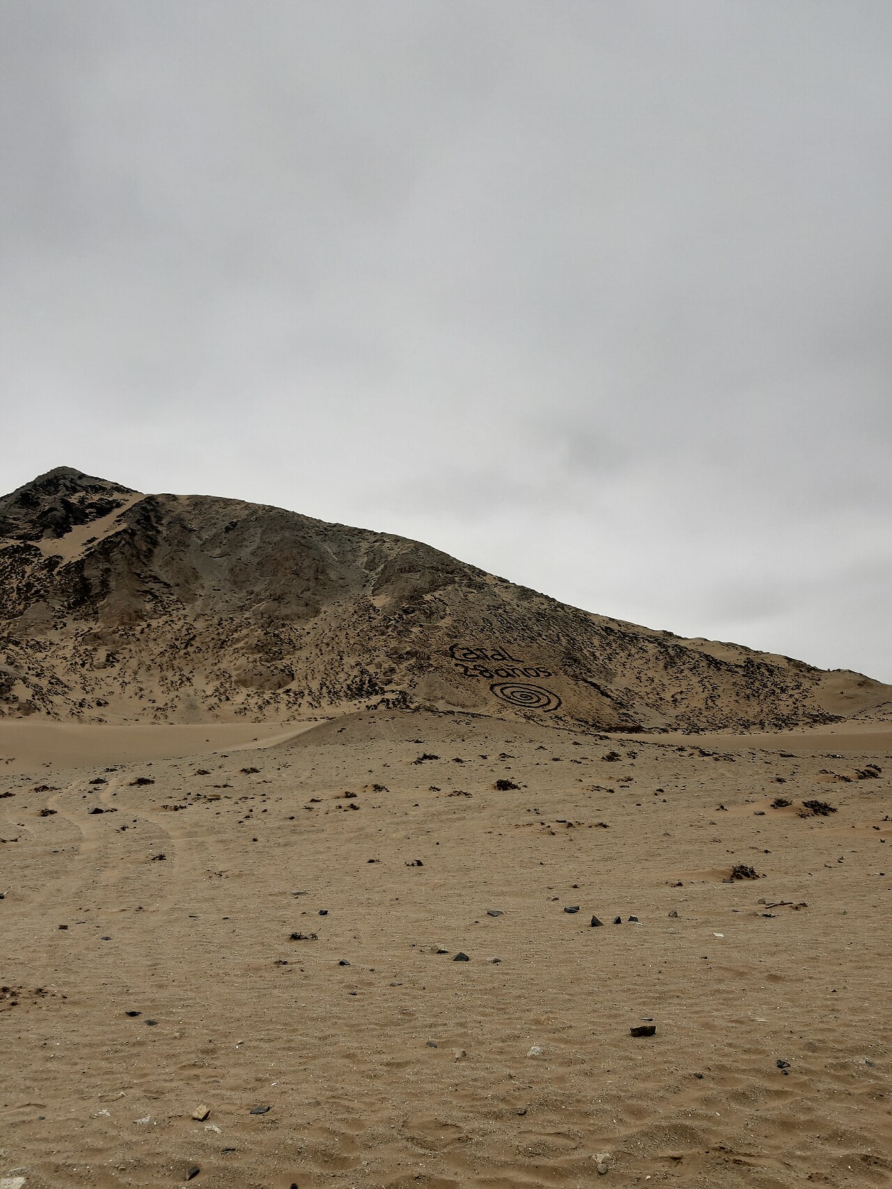 Una fotografia di Caral