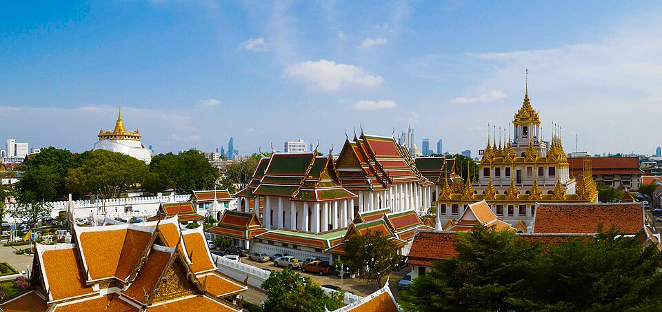 A photograph of Wat Ratchanatdaram