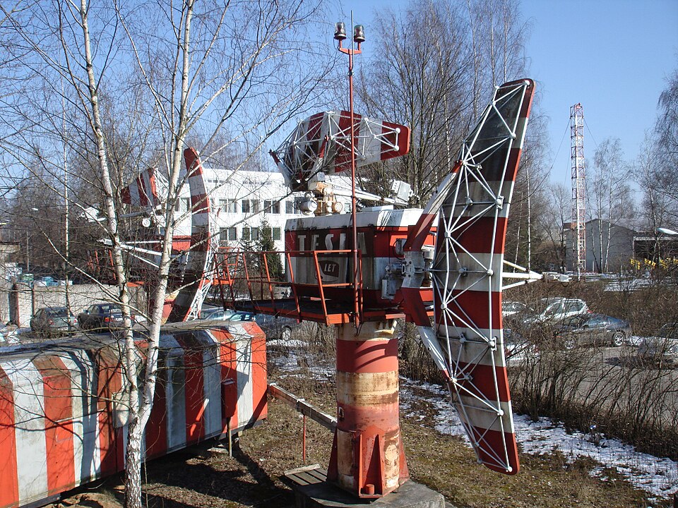 A photograph of TESLA radar