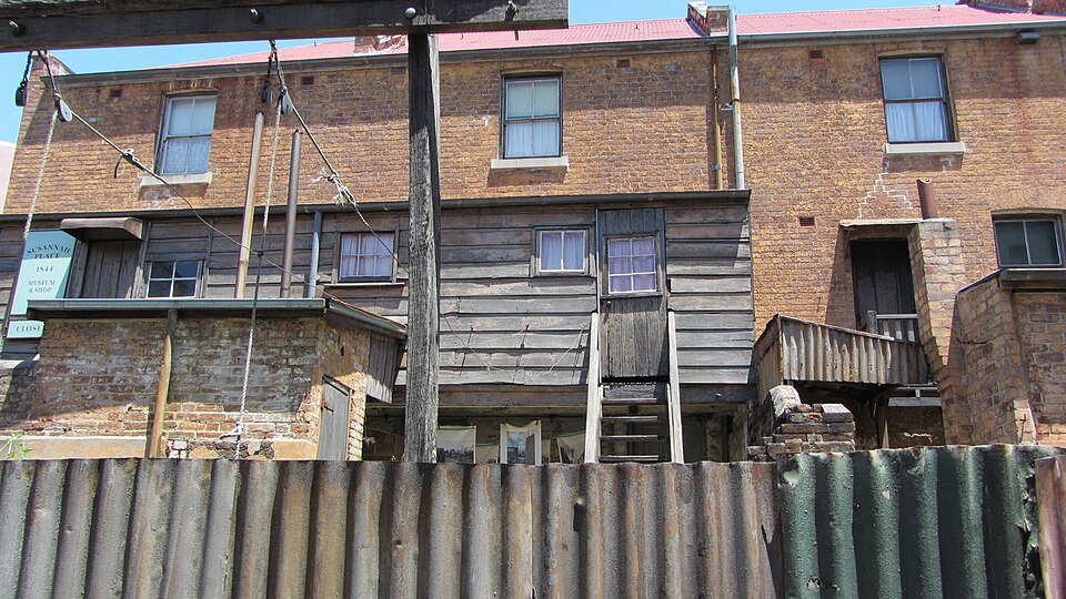 A photograph of Susannah Place Museum