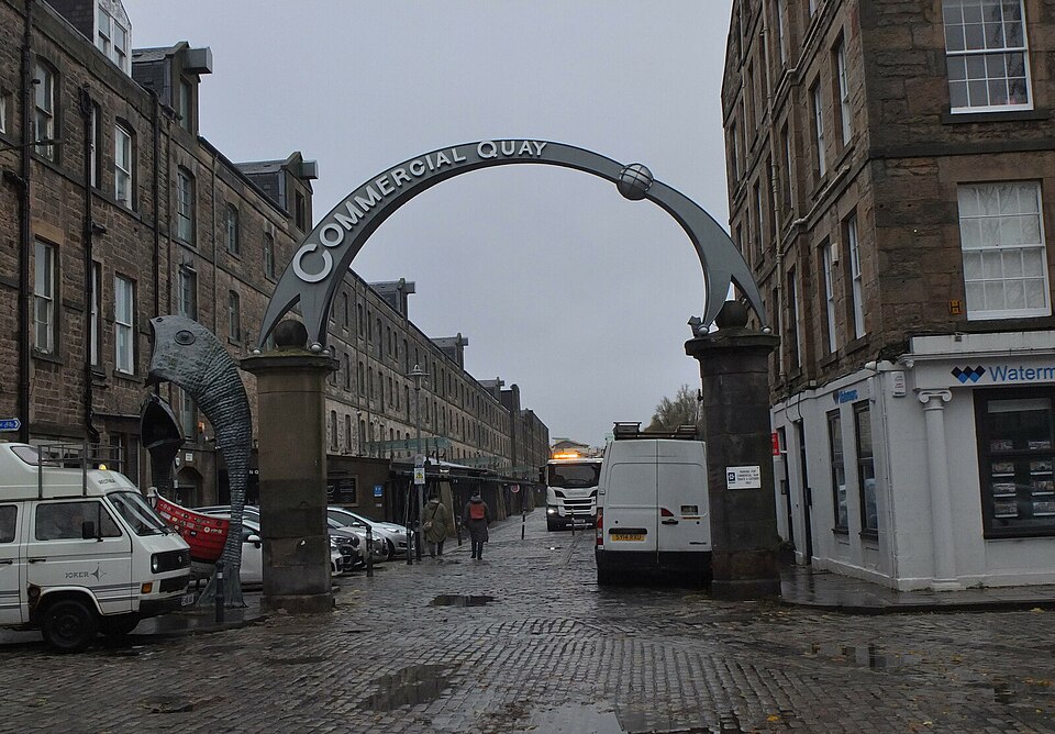 A photograph of Leith Market
