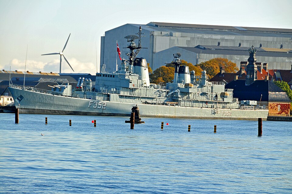 A photograph of HDMS Peder Skram