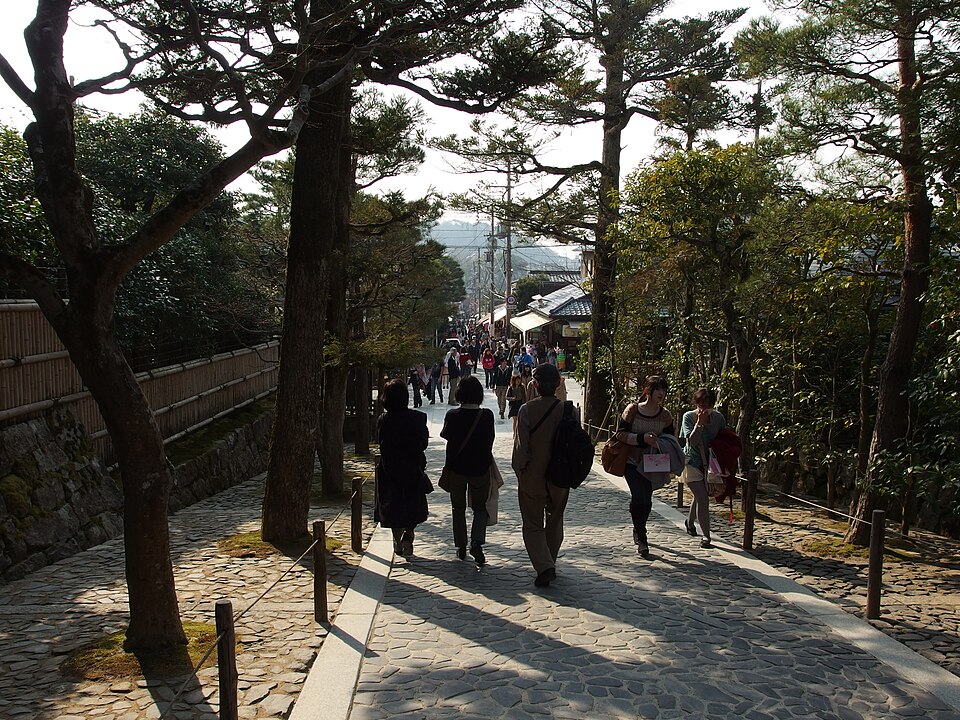 A photograph of Ginkaku-ji Temple