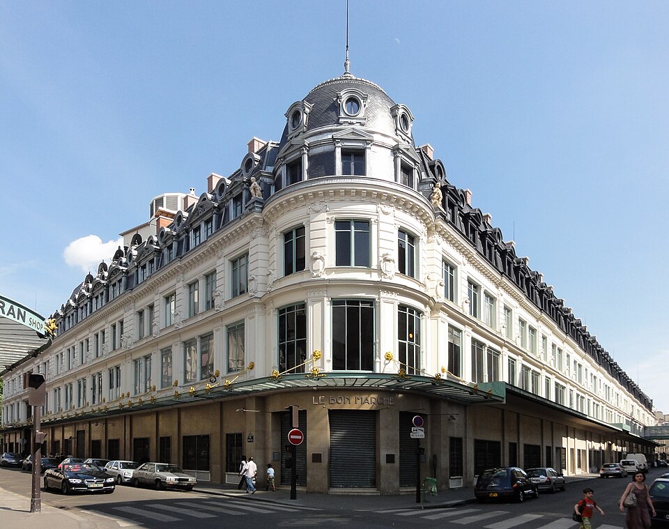 A photograph of Le Bon Marché