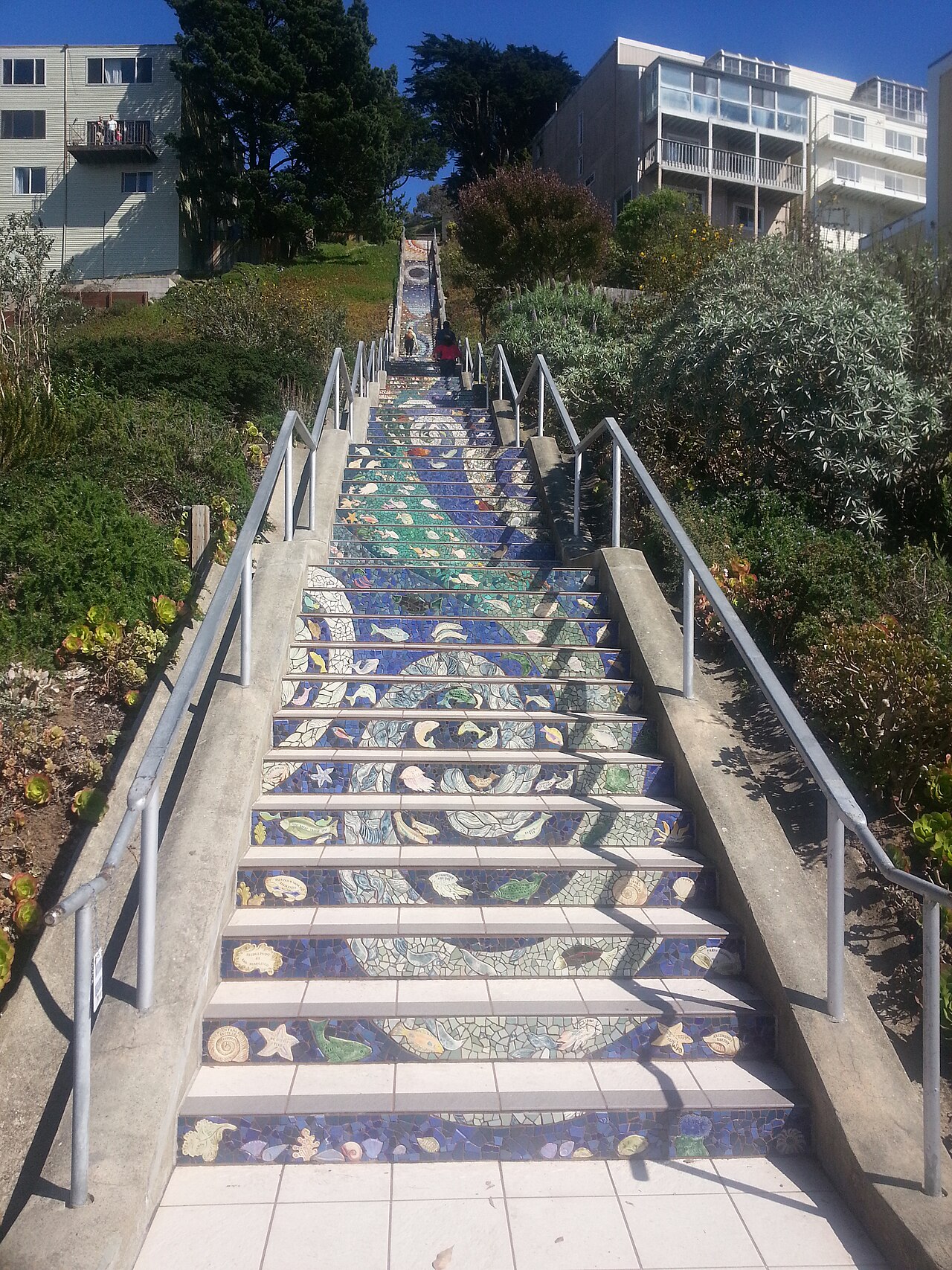 16th Avenue Tiled Steps