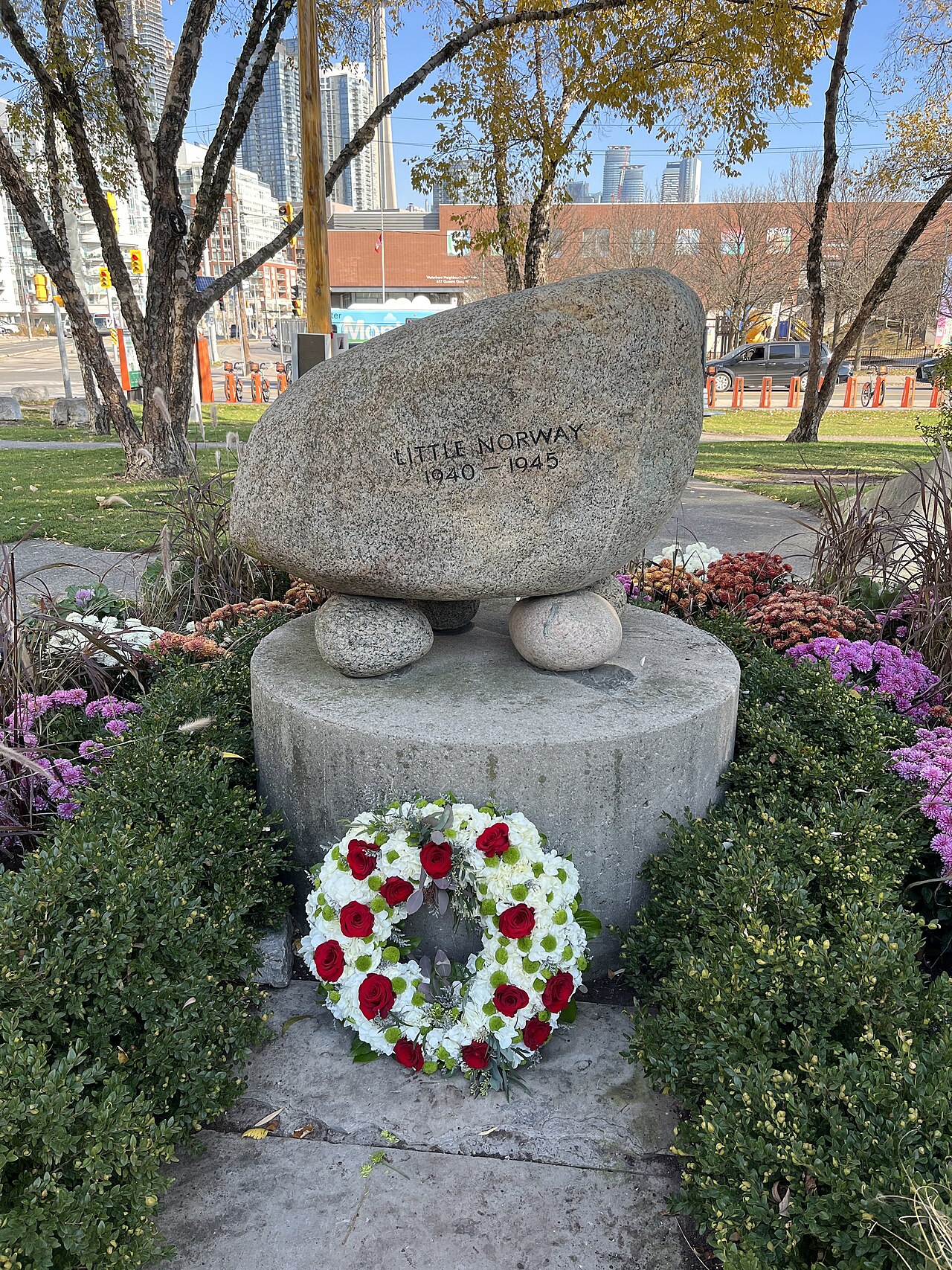 A photograph of Little Norway Park