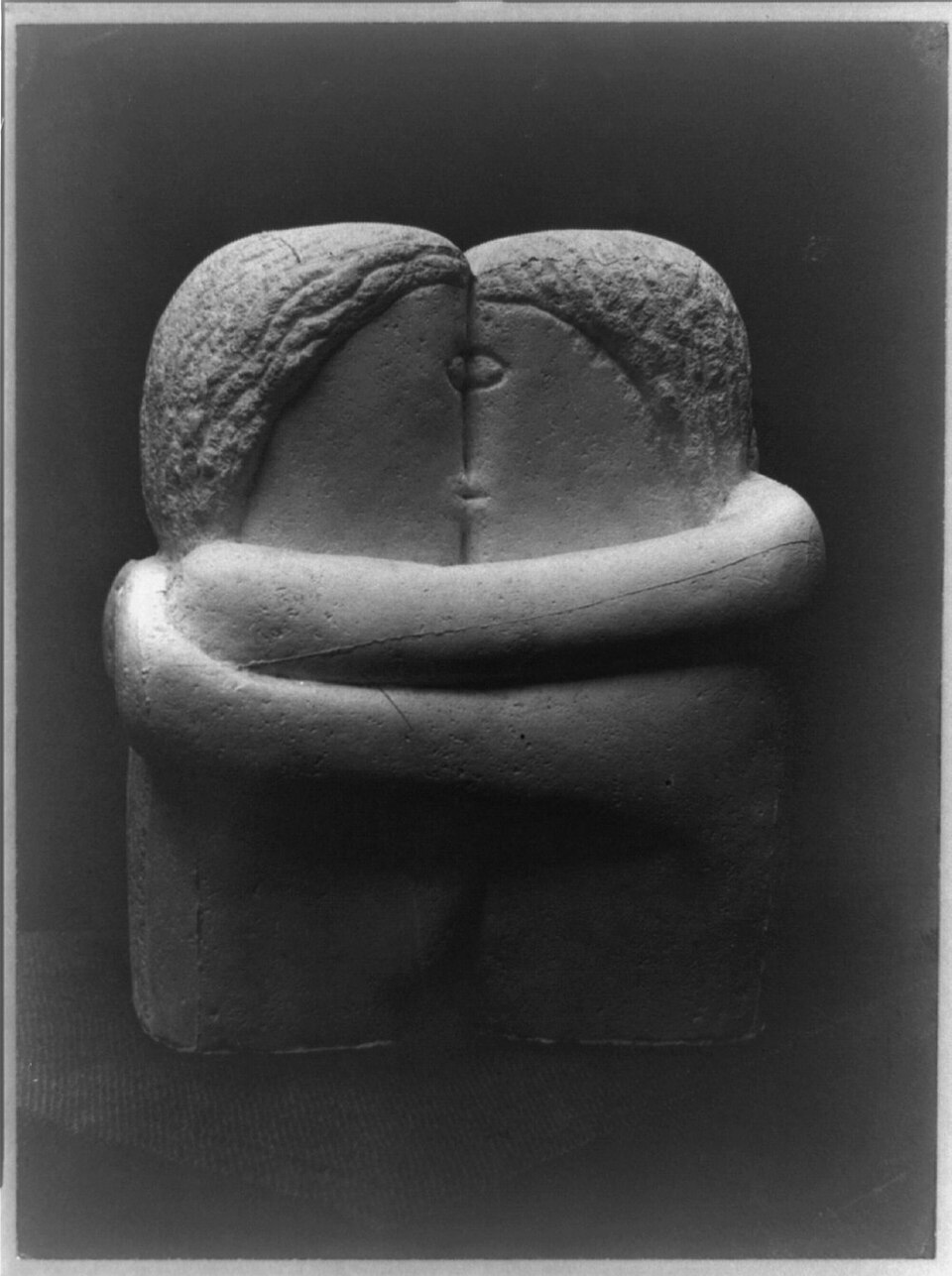 A photograph of The Kiss