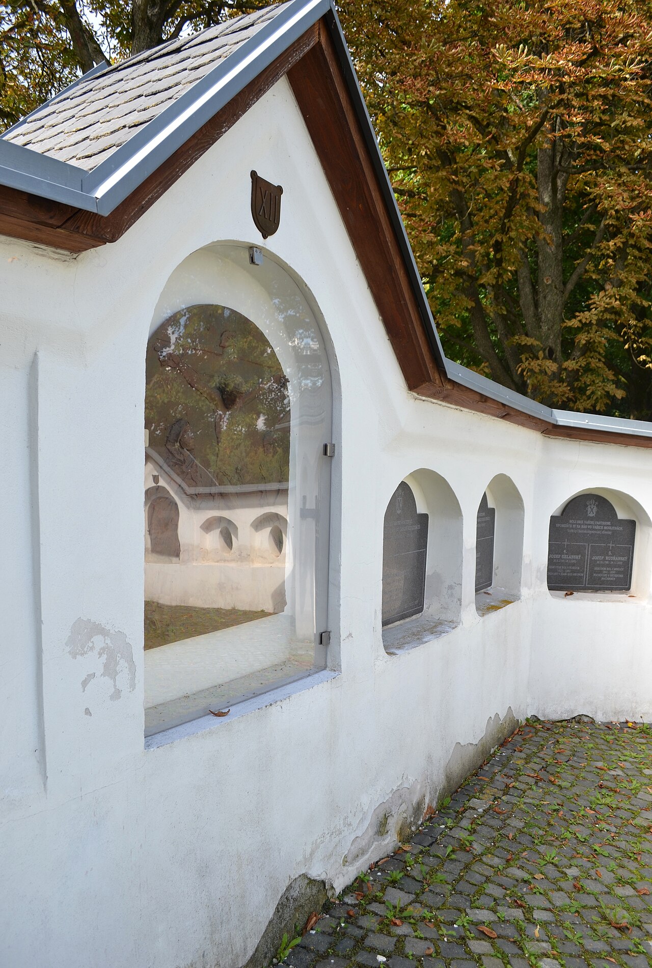 A photograph of Calvary Mountain Station of the Cross