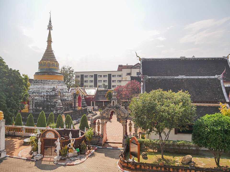 A photograph of Wat Buppharam
