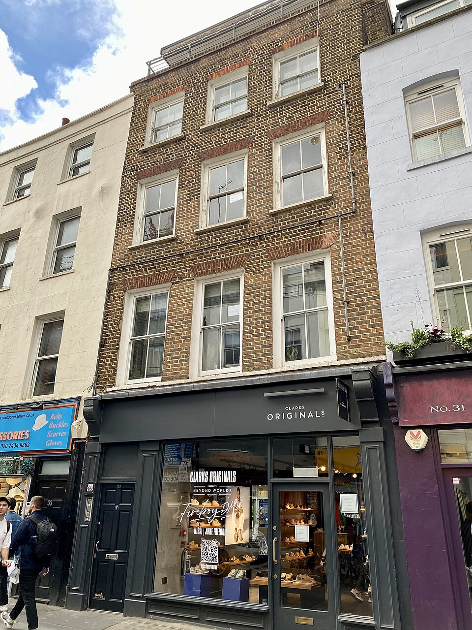 A photograph of Berwick Street