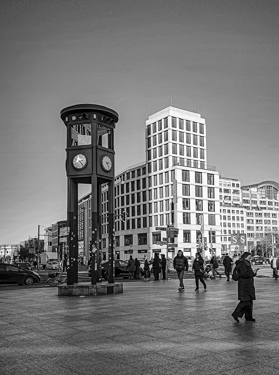 A photograph of Potsdamer Platz