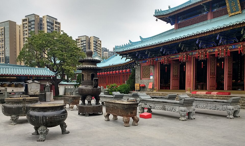 A photograph of Chiwan Tianhou Temple