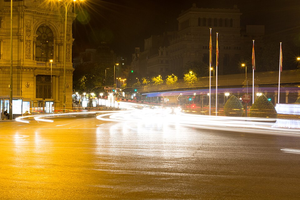 A photograph of Fuente de Cibeles