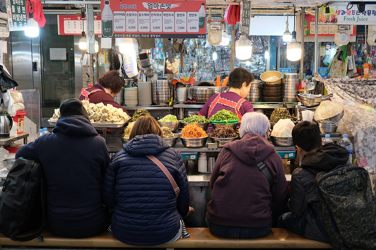 Gwangjang Market fotoğrafı