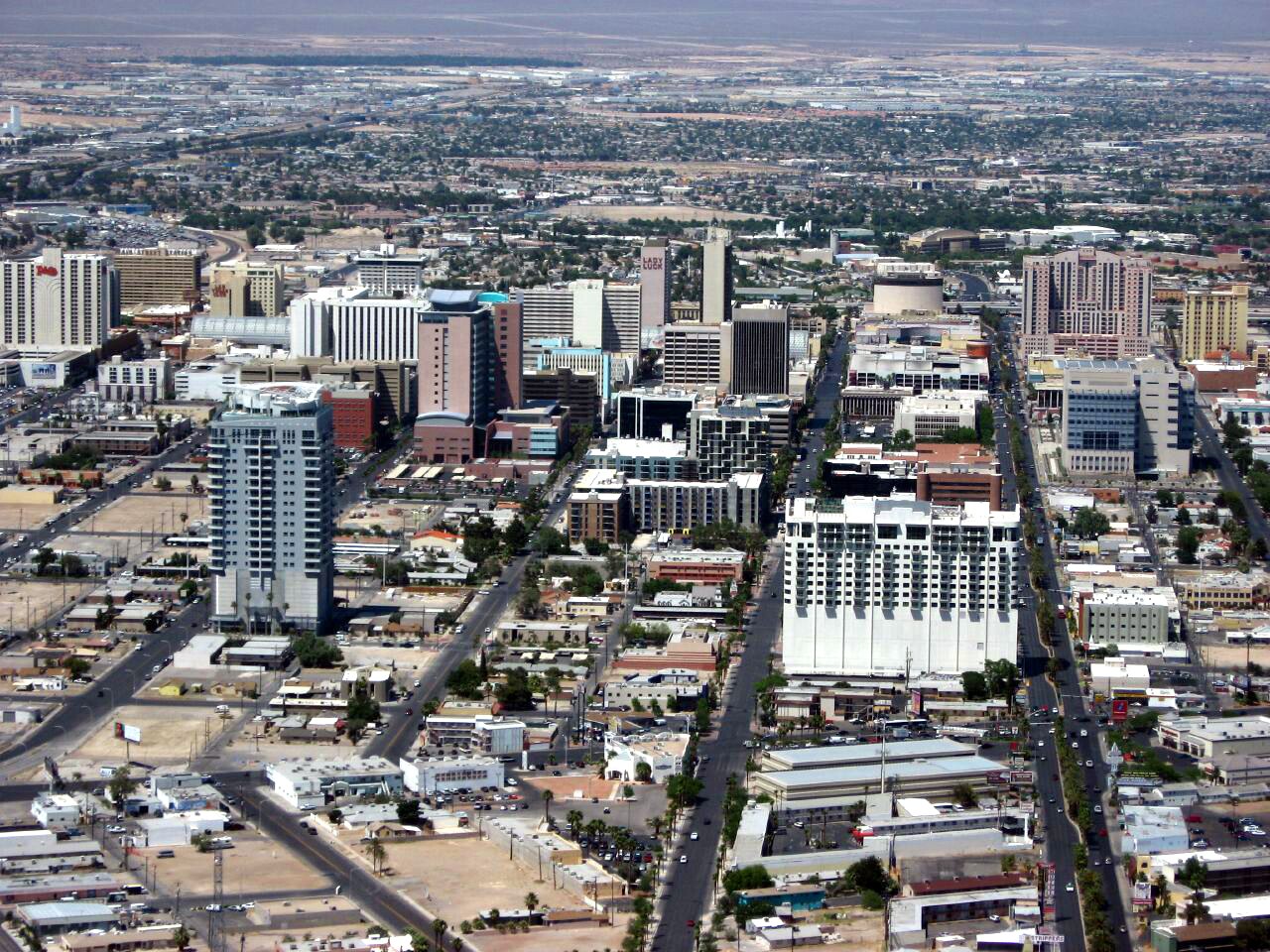 A photograph of Las Vegas