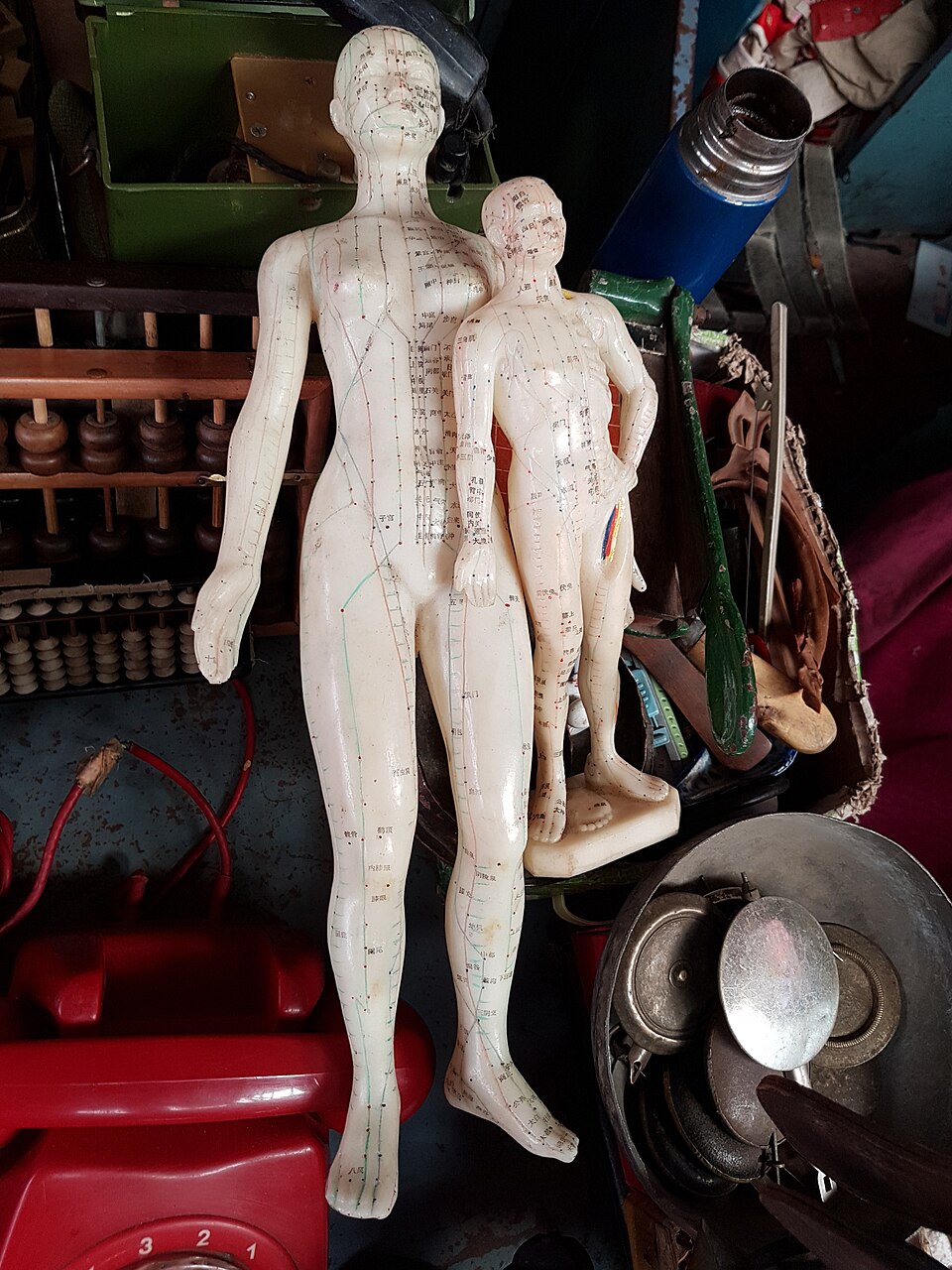 A photograph of Beijing Antique Market