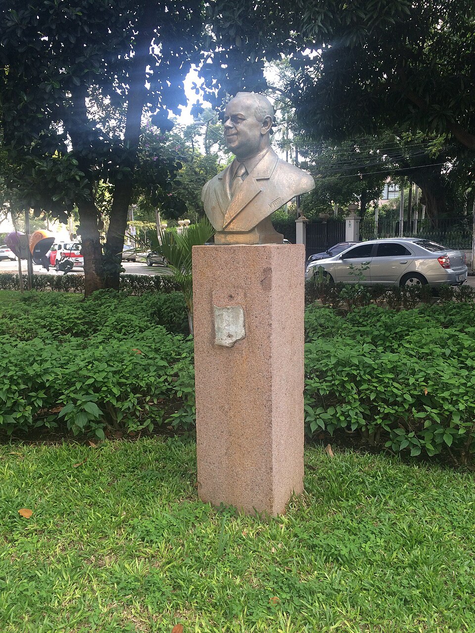 A photograph of Praça Nicolau Scarpa