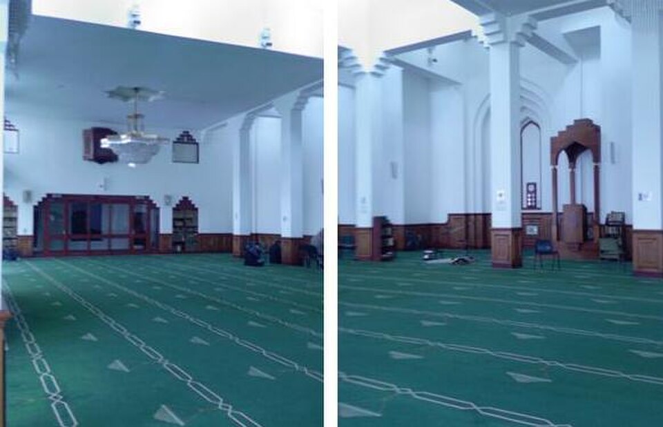 A photograph of Edinburgh Central Mosque