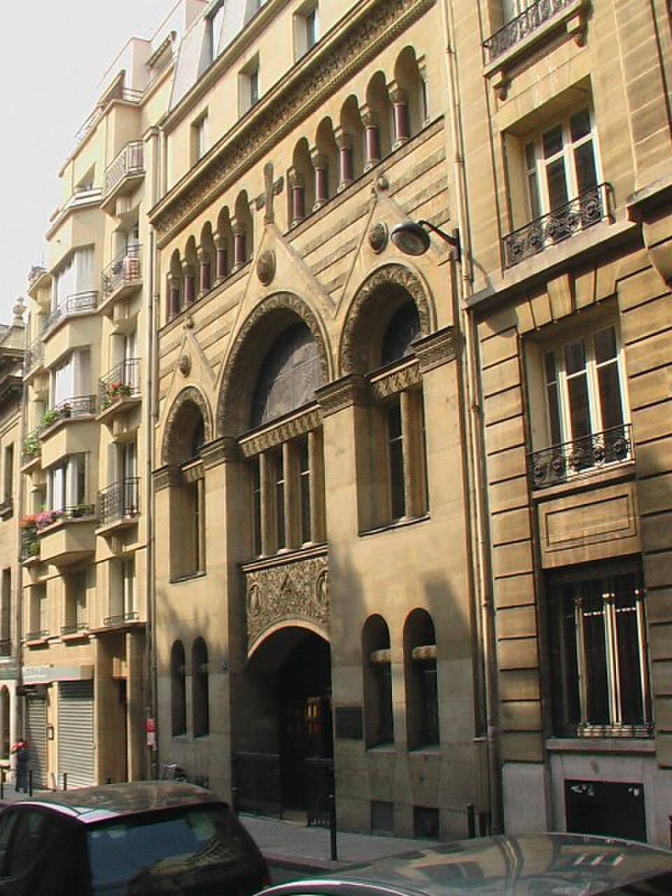 A photograph of Église évangélique allemande de Paris « Christuskirche »