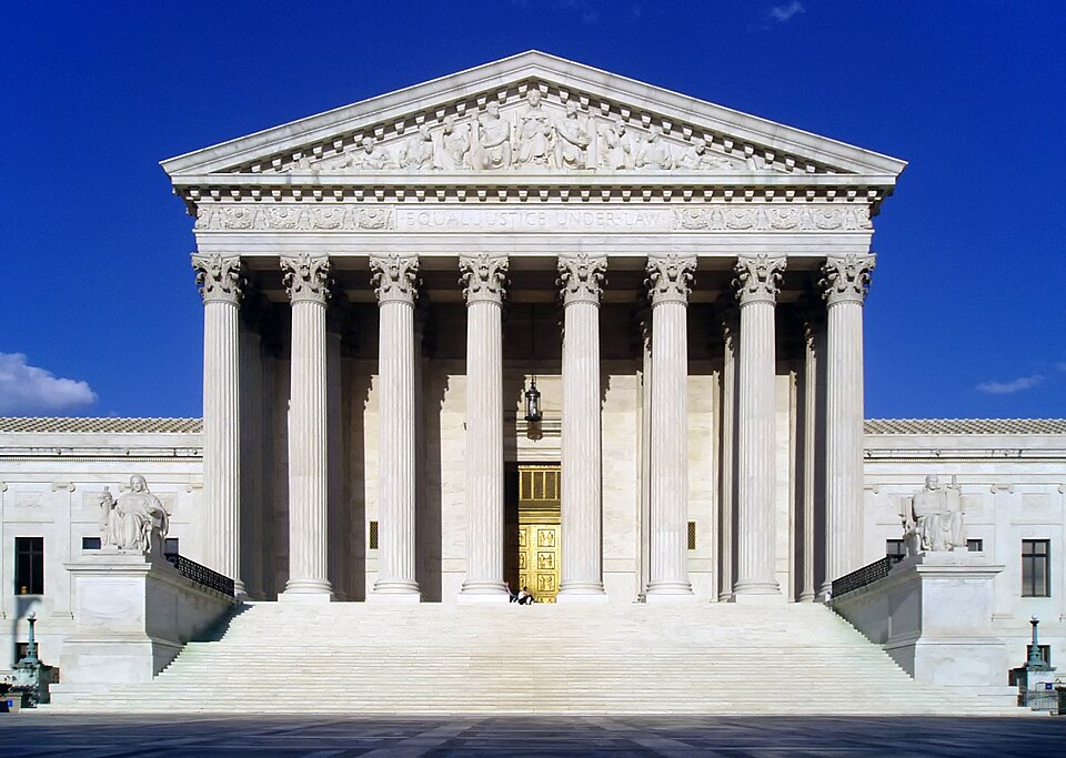 A photograph of Supreme Court of the United States