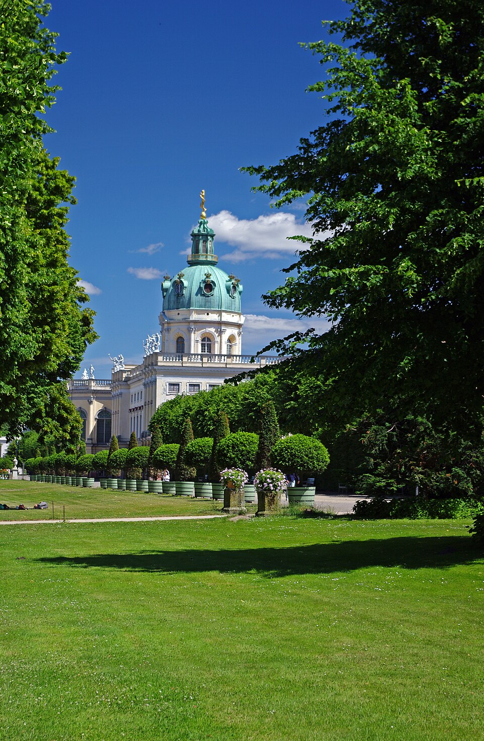 A photograph of Charlottenburg Palace