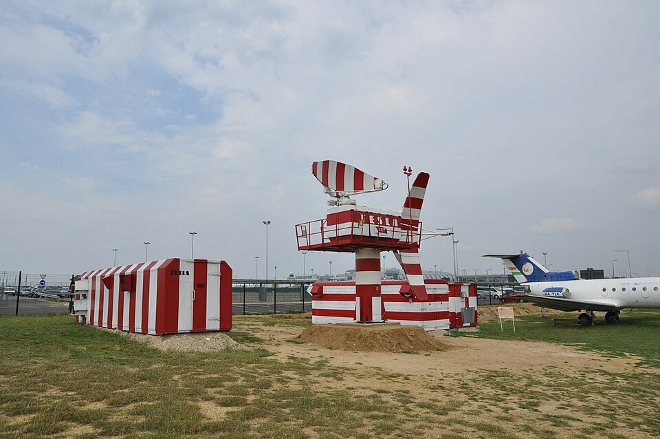 A photograph of TESLA radar