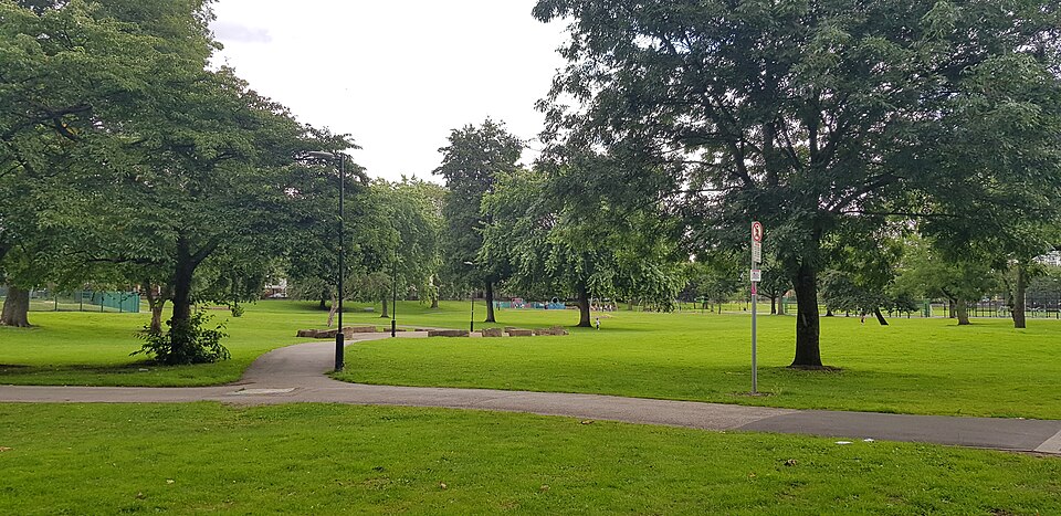 A photograph of Ordsall Park