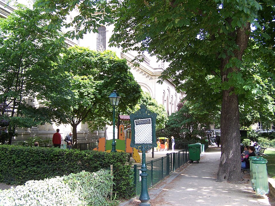 A photograph of square Ozanam