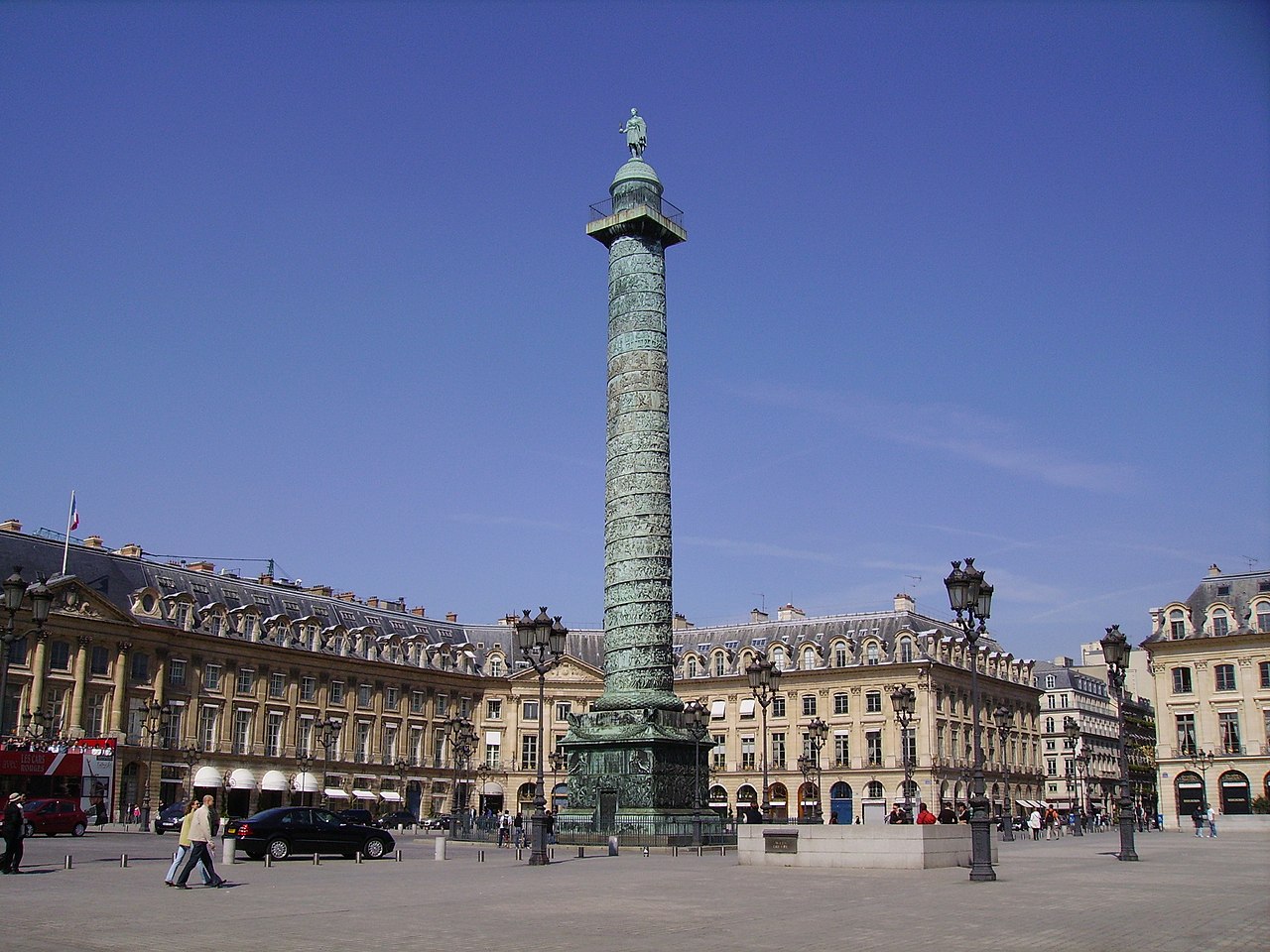 Una fotografia di Place Vendôme