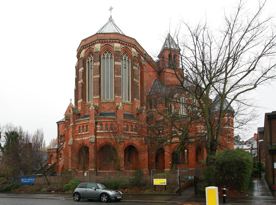 A photograph of All Saints Church, West Dulwich