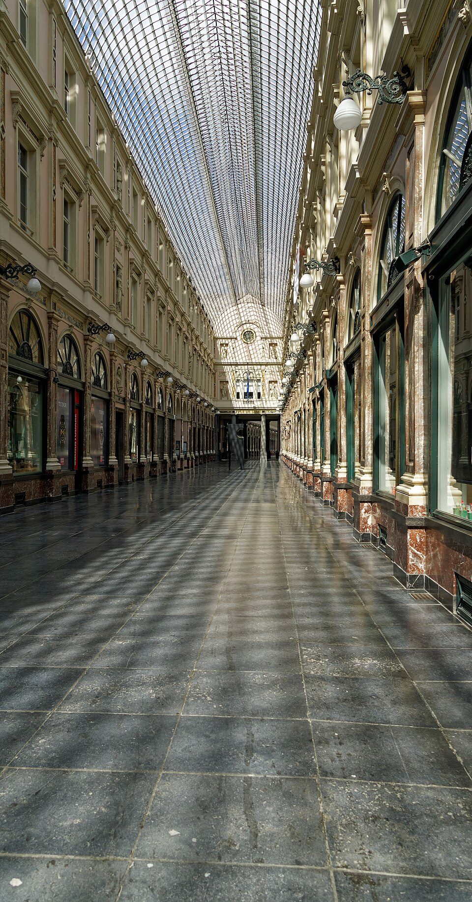 A photograph of Royal Saint-Hubert Galleries