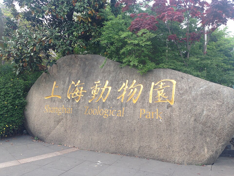 A photograph of Shanghai Zoo