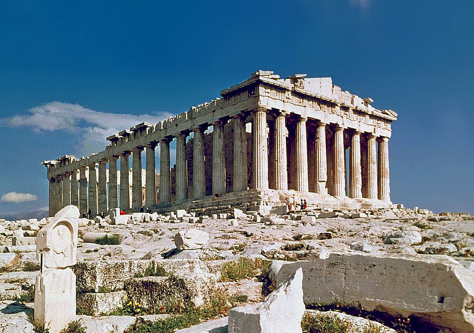 A photograph of Parthenon