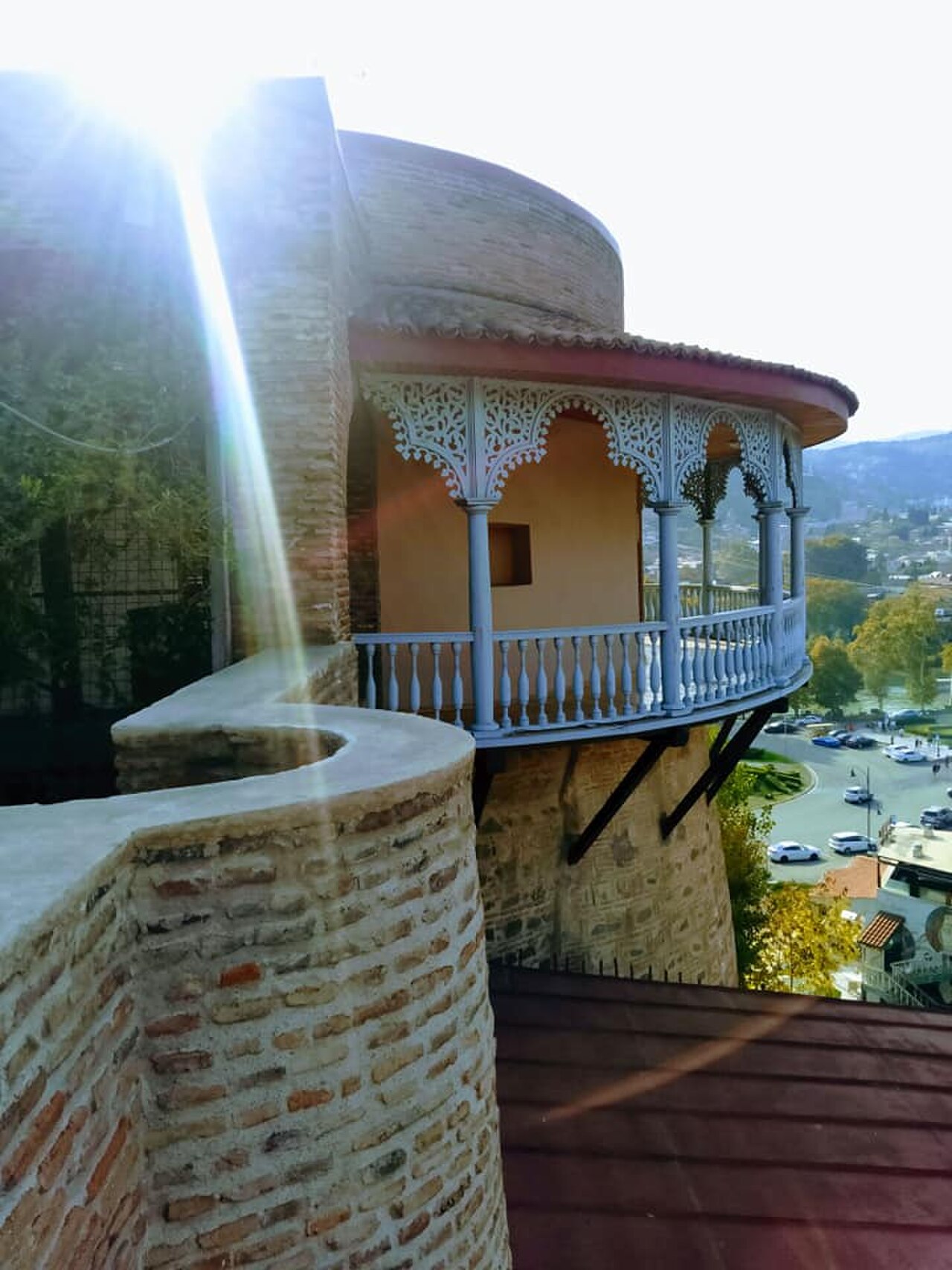 A photograph of Queen Darejan Palace