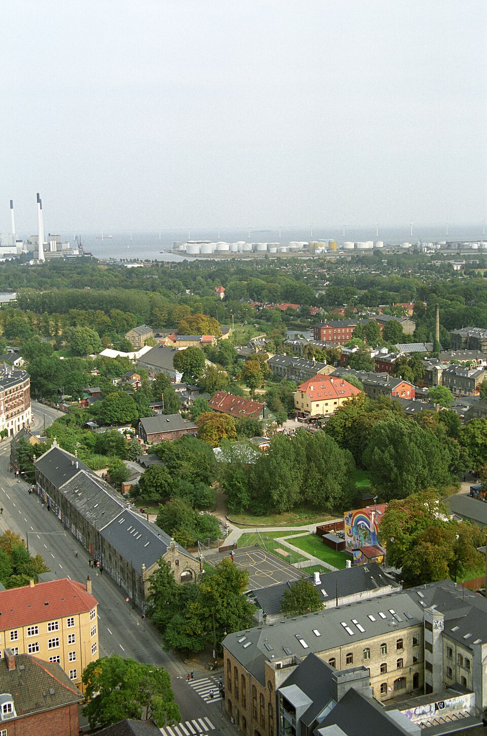 A photograph of Freetown Christiania