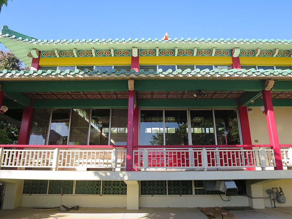 A photograph of Kuan Yin Temple