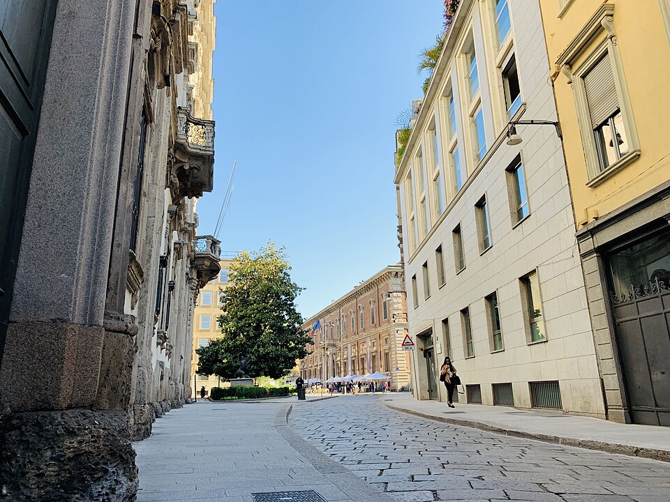 A photograph of Palazzo Citterio
