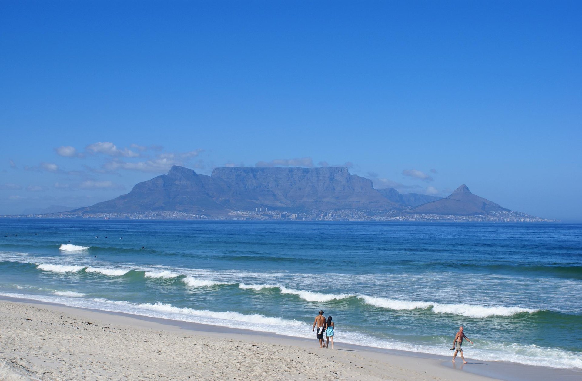 Uma fotografia de Table Mountain