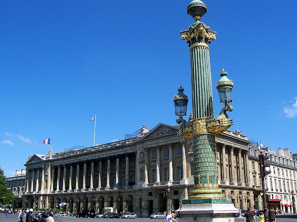 A photograph of Hôtel de Crillon