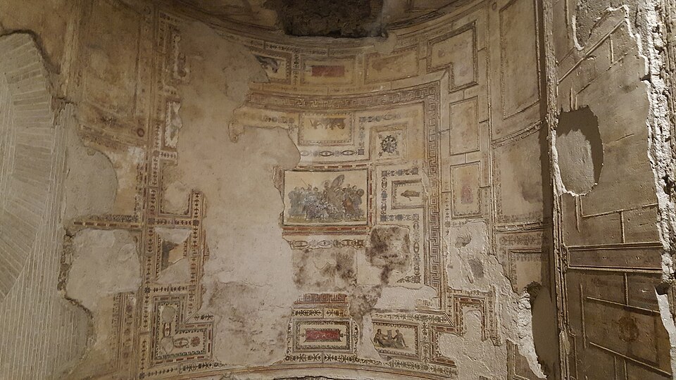 A photograph of Domus Aurea
