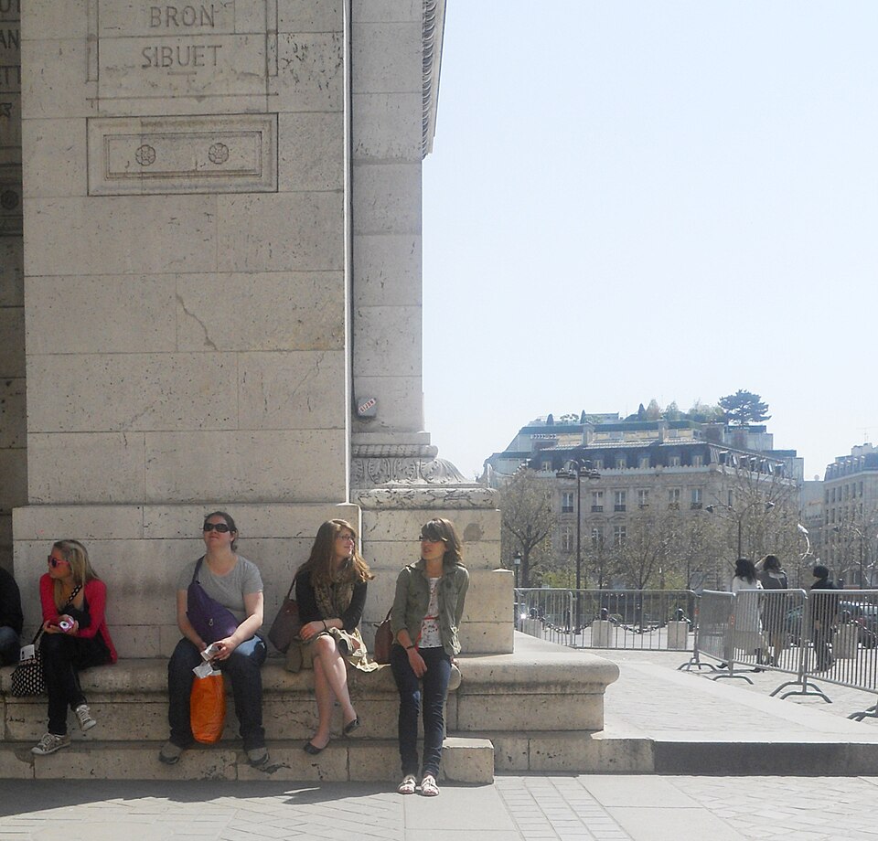 A photograph of Tomb of the Unknown Soldier in Paris