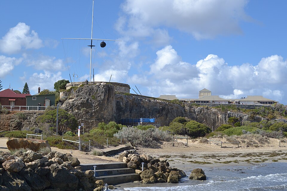 A photograph of Bathers Beach