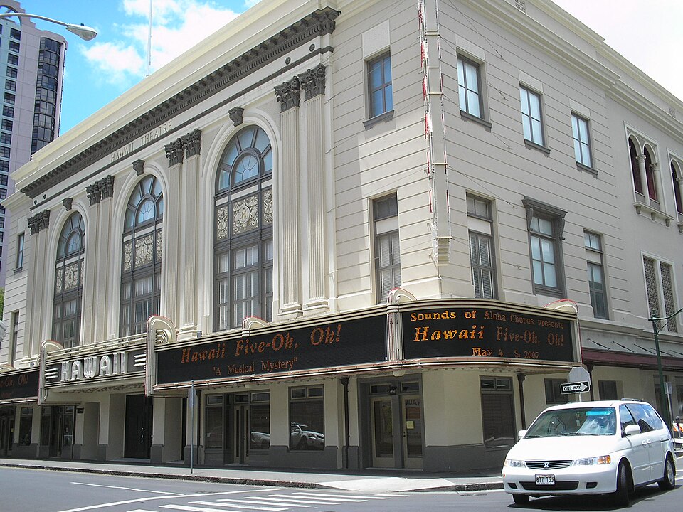 A photograph of Hawaii Theatre
