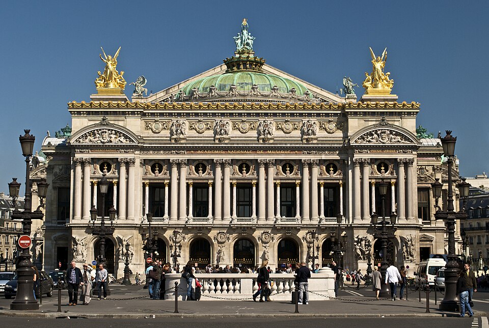 A photograph of Palais Garnier
