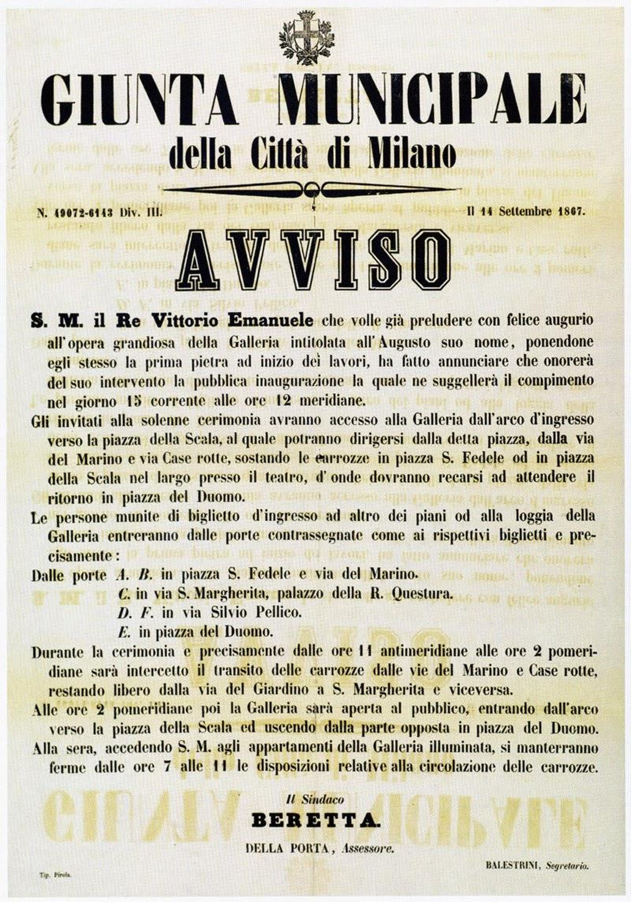 II. Vittorio Emanuele Galerisi