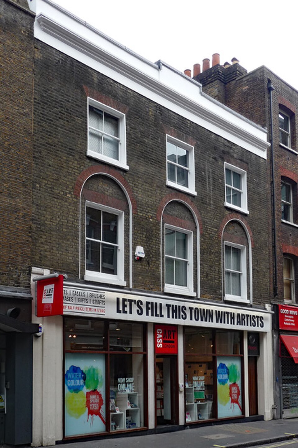A photograph of Berwick Street